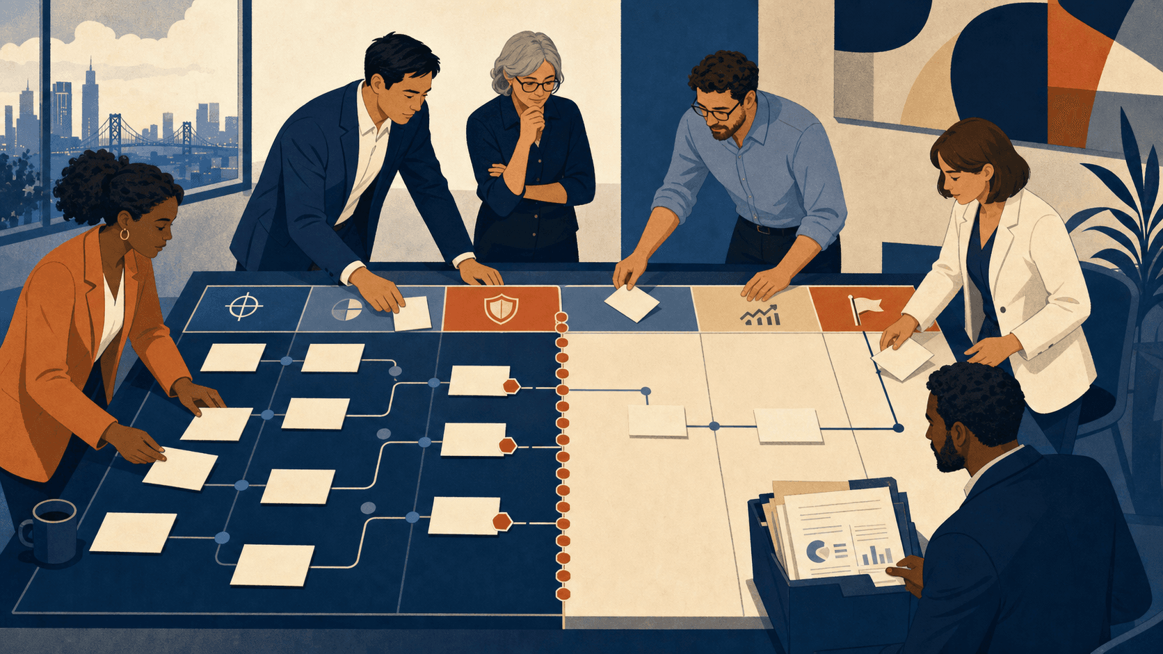 US business and technology leaders prioritizing an enterprise AI roadmap